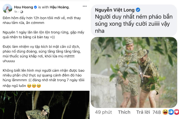 Hậu Hoàng đăng 1 tấm ảnh nhưng Mũi trưởng Long nhiệt tình bình luận tận 3 lần, fan hâm mộ lại được dịp 'đẩy thuyền'