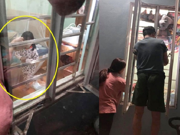 Vì một giây nghịch dại, bé gái 3 tuổi khiến cả nhà xanh mặt, ông ngoại phải cưa cửa giữa đêm