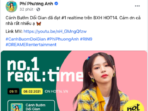 Phí Phương Anh phớt lờ dư luận khi MV bị chê nhảm nhí, lượt dislike cao hơn gấp đôi lượt like