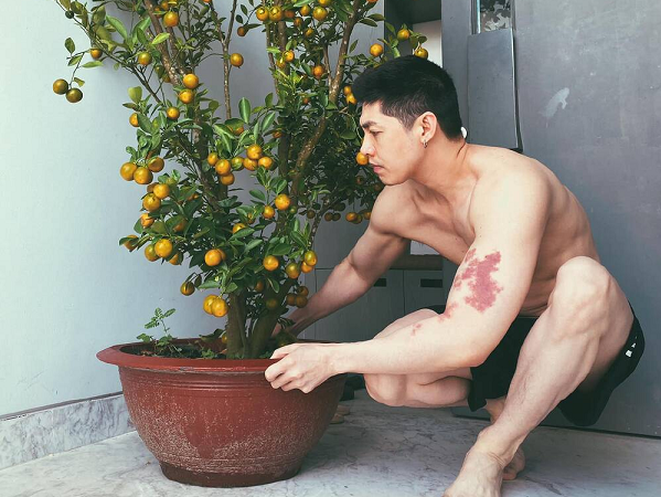 Noo Phước Thịnh khoe body vạm vỡ, cơ bắp 'chất lượng' đón Tết khiến fan bấn loạn