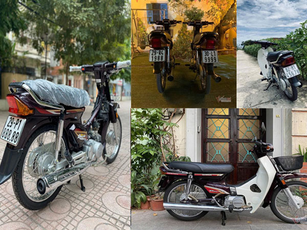 Loạt xe Dream biển số độc giá trăm triệu gây sốt trong năm 2020