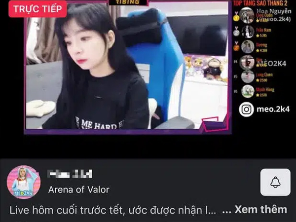 Nữ streamer lộ clip 18+ đã livestream trở lại, tuyên bố sẽ 'khóa mồm' bất cứ ai bậy bạ khơi lại chuyện cũ