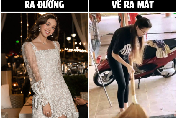 Bạn gái Dũng 'gôn' chứng minh: Ra đường em là siêu mẫu quốc tế, về ra mắt chỉ như nàng dâu hiền