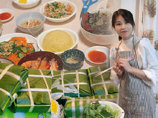 Không thể về nhà đón Tết vì COVID-19, nữ du học sinh khiến bạn bè phải trầm trồ vì loạt mâm cơm thịnh soạn