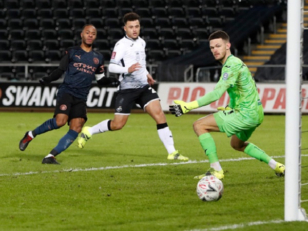 Kết quả Swansea 1-3 Man City: Man xanh lập kỷ lục chuỗi trận thắng dài nhất