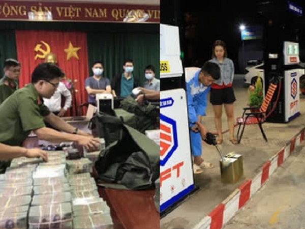 Thu giữ 100 tỉ tiền mặt, gần 50 sổ đỏ trong đường dây xăng giả cực lớn: 4 máy đếm tiền 5 tiếng mới xong
