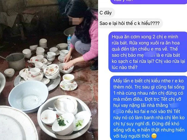 Bực bội vì chị dâu tương lai chuyên 'đổ điêu', cô gái bắt trúng thóp, nhắn tin dằn mặt khiến đối phương im bặt