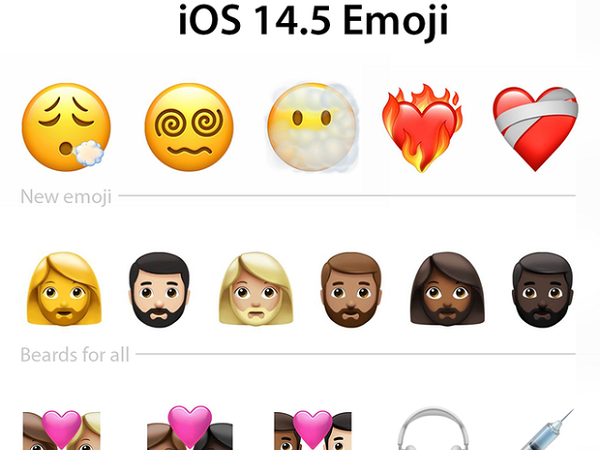 Cộng đồng mạng thích thú khi iOS 14.5 cập nhật icon 'chữa lành trái tim tổn thương'
