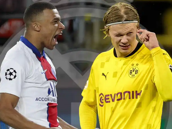 Haaland bất ngờ cảm ơn Mbappe sau khi tàn phá kỷ lục Champions League