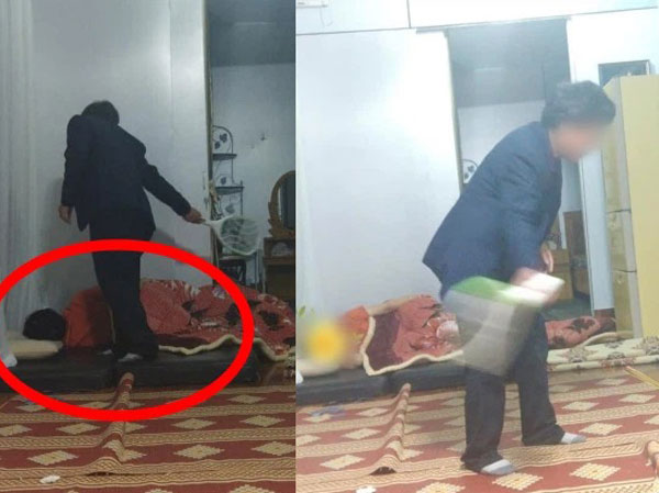 Thấy con gái kêu muỗi đốt, ông bố vội chạy đến bên vợ, làm một hành động khiến con cháu phát hờn