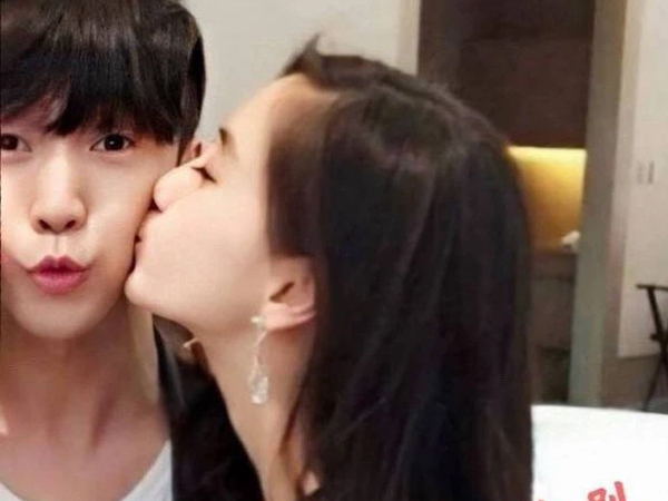 Sự thật về bức ảnh Angela Baby hôn trai lạ đắm đuối giữa lùm xùm rạn nứt với Huỳnh Hiểu Minh
