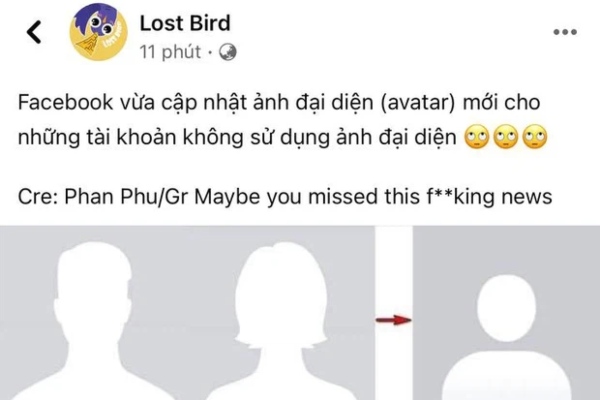 Facebook gây thất vọng toàn tập với bản cập nhật ảnh đại diện mới: 'Như quay về những năm 2000'