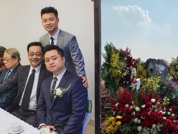 Con trai viết status tiễn biệt NSND Hoàng Dũng kèm hình ảnh phần mộ phủ kín hoa: 'Nghỉ ngơi thôi bố, bố vất vả nhiều rồi!'