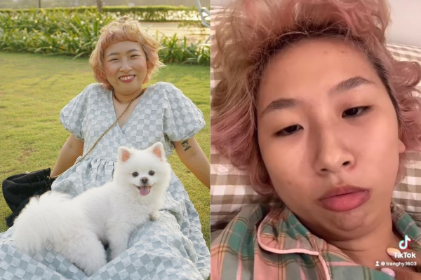 Trang Hý lúc ra đường với khi ở nhà như hai người khác nhau, tất cả là vì mái tóc