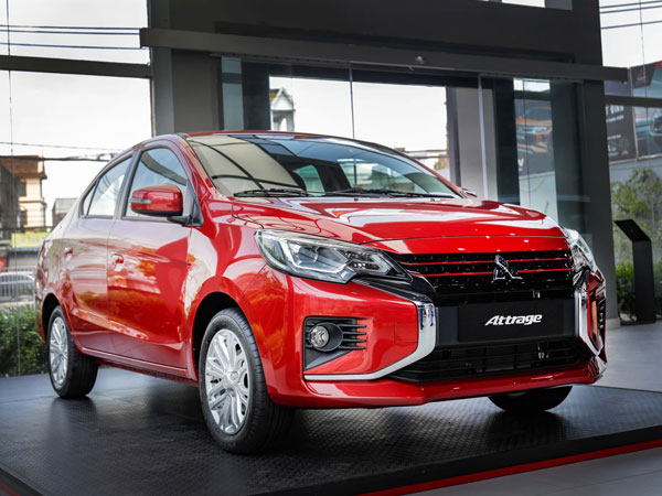 Ra mắt Mitsubishi Attrage Premium 2021 tại Việt Nam: Giá 485 triệu, thêm 7 trang bị mới tập trung vào an toàn, có điểm vượt Toyota Vios