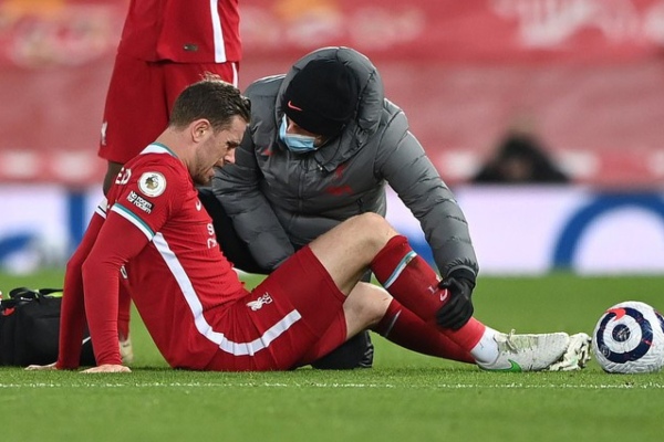 Henderson chấn thương 3 tuần, bỏ lỡ hàng loạt trận quan trọng cùng Liverpool