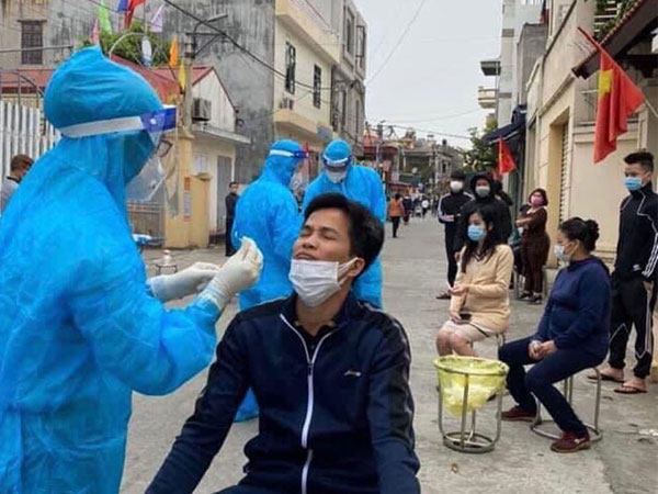 Sáng 23/2, thêm 3 ca mắc COVID-19 ở Hải Dương