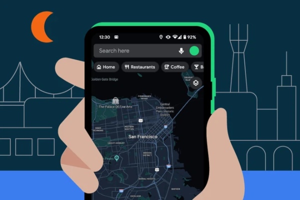 Google Maps chính thức có chế độ Dark Mode