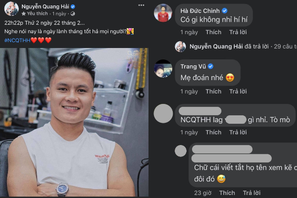 Quang Hải lại đăng trạng thái ẩn ý nhưng mẹ nuôi và bạn thân bình luận mới gây tò mò