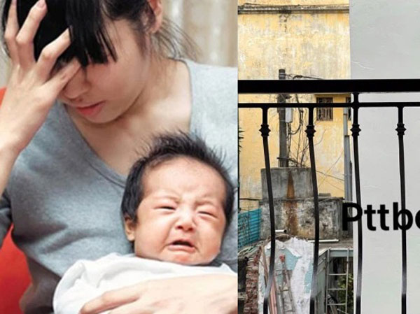 Vừa về đến nhà, chông bàng hoàng thấy vợ bế con 9 tháng tuổi định nhảy lầu và câu chuyện đằng sau đáng suy nghĩ