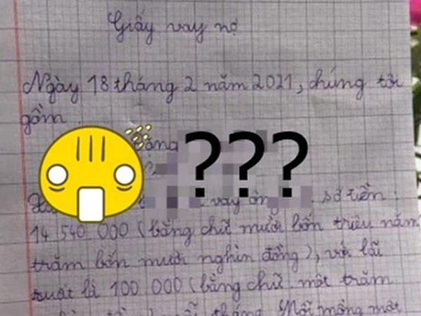 Bị mẹ bắt nộp khoản lì xì gần 15 triệu, cậu nhóc 'chắc chắn' đòi làm giấy vay nợ, dân tình đọc được phải thốt lên: 'Chủ tịch tương lai đây rồi!'