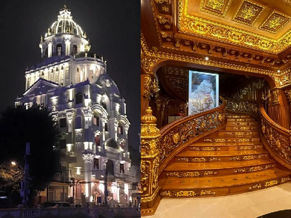 Biệt thự 7 tầng của đại gia ngành sắt Việt giàu lên từ thu mua sắt vụn: Độ hoành tráng sánh ngang lâu đài, tổng giá trị cỡ 300 tỷ