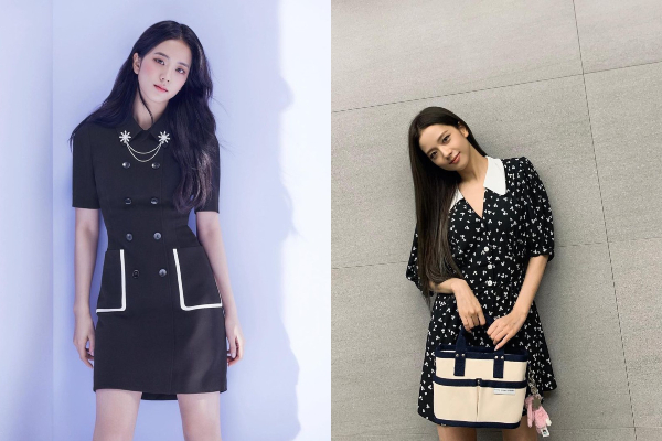 Jisoo lại đổi style diện váy, chuyển hẳn sang hệ tiểu thư nhà giàu chứ không còn xì tin như trước kia nữa