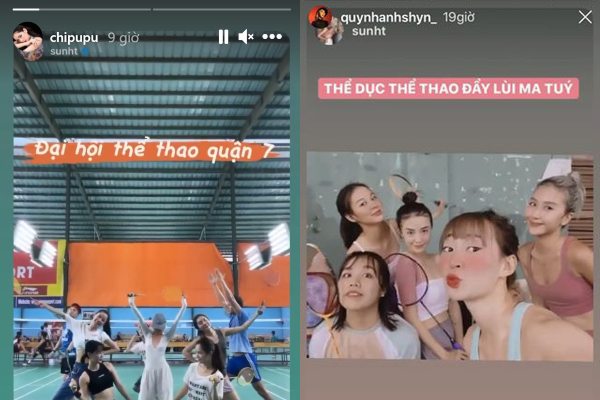 Cùng xuất hiện tại một sân cầu lông, Quỳnh Anh Shyn - Chi Pu nghi tái hợp và sự thật