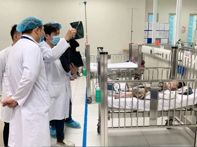 Kết quả chụp sọ não của bé gái rơi từ tầng 12 chung cư ở Hà Nội
