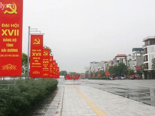 Hải Dương trước giờ gỡ bỏ cách ly vẫn vắng lặng, không bóng người