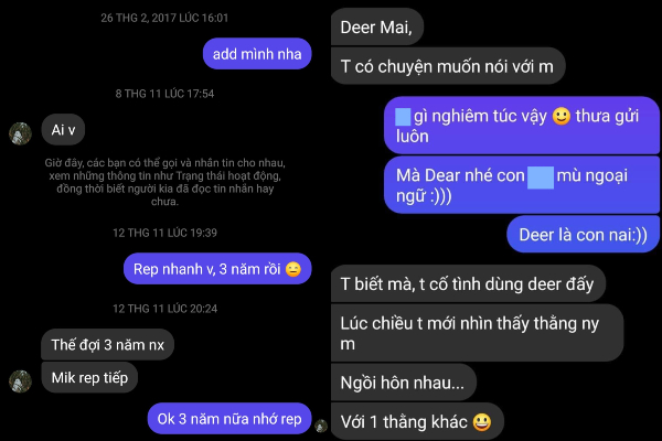 Những tin nhắn từ cuộc nói chuyện cuối cùng được dân mạng chụp màn hình, đọc không nhịn nổi cười