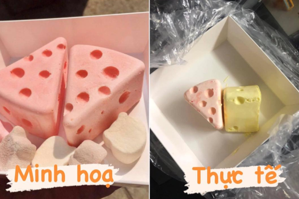 Đặt bánh kem 'giá sinh viên', cô gái nhận về quả bánh mà ai nhìn cũng chán hẳn