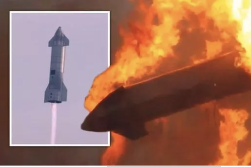 Tàu vũ trụ SpaceX hạ cánh thành công nhưng lại phát nổ
