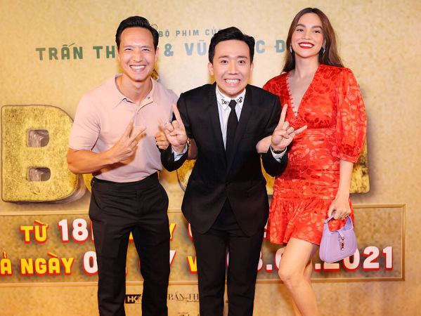 Loạt cặp đôi quyền lực nhất nhì Vbiz hội tụ tại 'siêu thảm đỏ' Bố Già của Trấn Thành: Lệ Quyên sang chảnh bên tình trẻ
