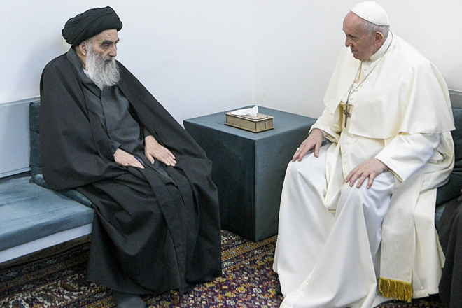 Giáo hoàng Francis có 'cuộc gặp lịch sử' tại Iraq
