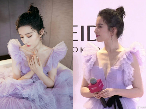 Sau thời gian bị chê bai vì ngoại hình tăng cân, Lưu Diệc Phi đã lấy lại phong độ nhan sắc nhưng khoảnh khắc 'gầy trơ xương' lại khiến dân tình lo lắng