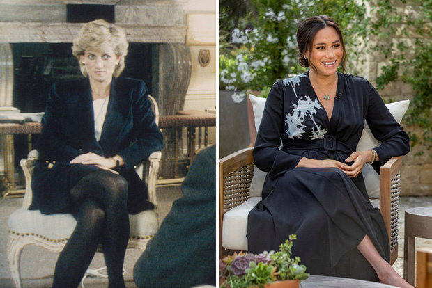 'Sao chép' Công nương Diana trong cuộc phỏng vấn bom tấn, Meghan Markle đang chịu chung nỗi khổ với mẹ chồng quá cố hay lợi dụng hào quang để nổi tiếng?