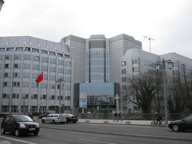 Đại sứ quán Trung Quốc tại Berlin bị phóng hỏa
