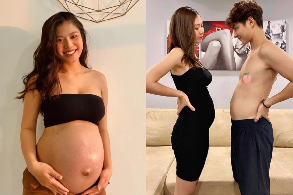 Chúng Huyền Thanh khoe bụng vượt mặt ở tháng thứ 8 thai kỳ, ngầm hé lộ giới tính của nhóc tỳ thứ 2?