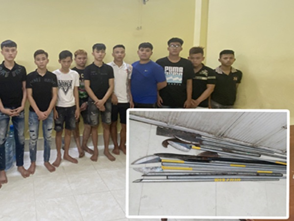 Vụ gần 30 đối tượng vác dao, mã tấu hẹn nhau hỗn chiến ngoài nghĩa trang: Khởi tố 15 thanh thiếu niên