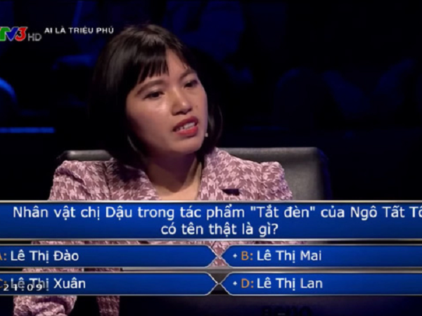 Ai là triệu phú và tuyển tập câu hỏi tưởng dễ mà gây hoang mang cực độ