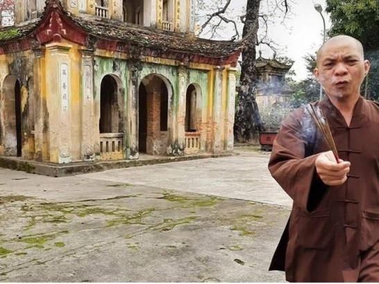 Sư thầy cầm nhang đuổi nữ phật tử chụp ảnh phải tạm thời rời chùa Hưng Khánh