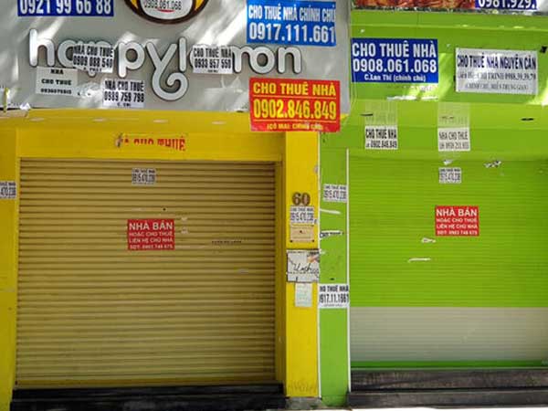 Lý do nhà phố mặt tiền cho thuê 'chìm trong khủng hoảng'