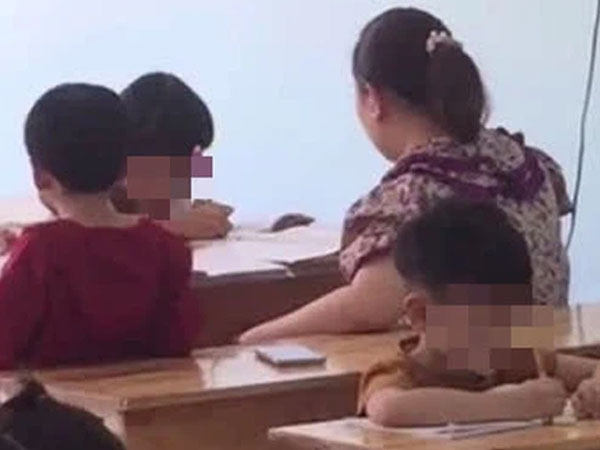 Xôn xao video cô giáo dùng thước liên tiếp đánh học sinh