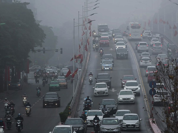 Thủ đô Hà Nội có mưa nhỏ vài nơi, sáng sớm có sương mù và sương mù nhẹ
