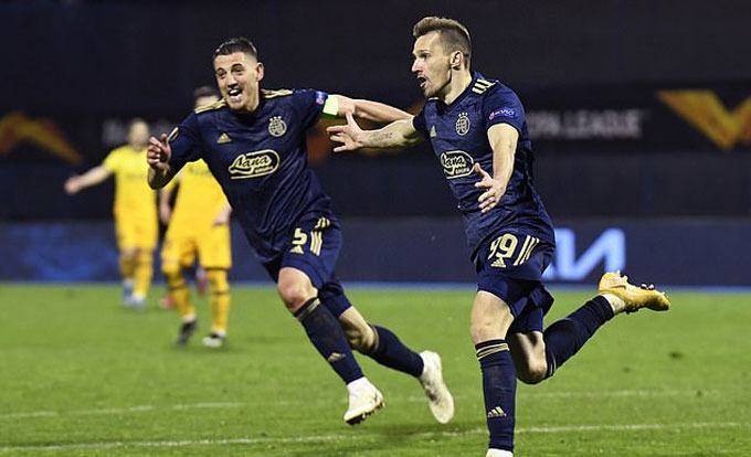 Thua ngược Dinamo Zagreb, Tottenham cúi đầu rời Europa League