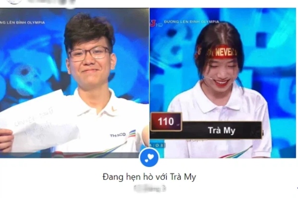 Nam sinh Olympia 'bị chê cười đểu đối thủ' nên duyên với hot girl của chương trình, còn thả thính 1 câu cực bén