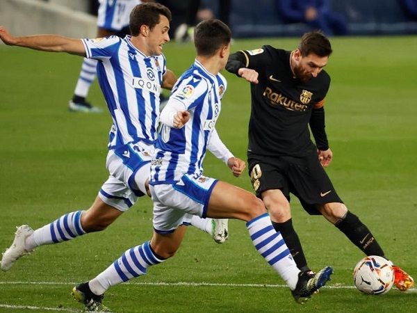 Barca trút mưa bàn lên Sociedad