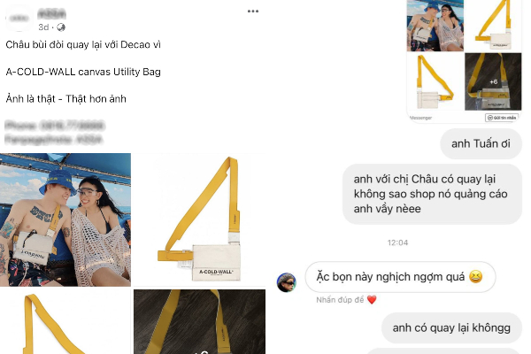 Shop online đặt chuyện Decao quay lại với Châu Bùi, người trong cuộc có động thái bất ngờ