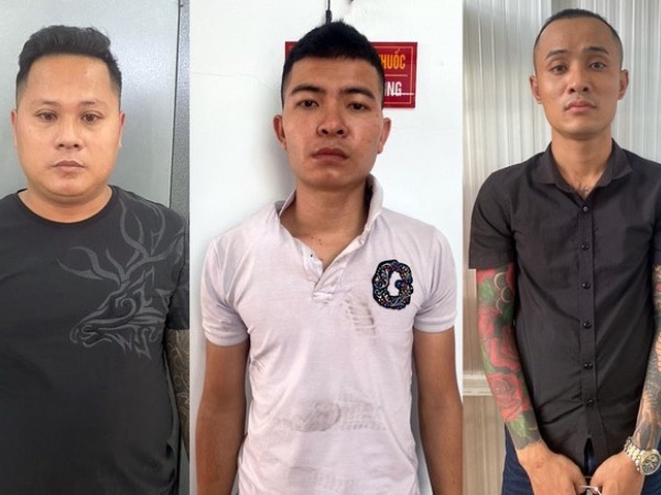 Công an mật phục bắt nhóm cho vay cưỡng đoạt tài sản